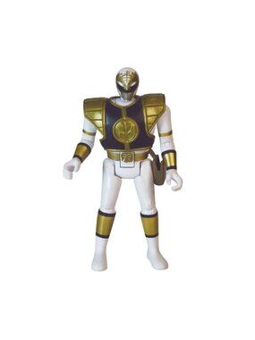 Hasbro Power Rangers Retro Morphin White Ranger Tommy Action Figure 5.5" 2021